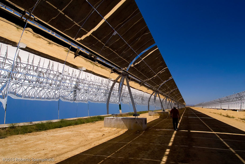 PS10 is the world's first commercial solar tower power plant.