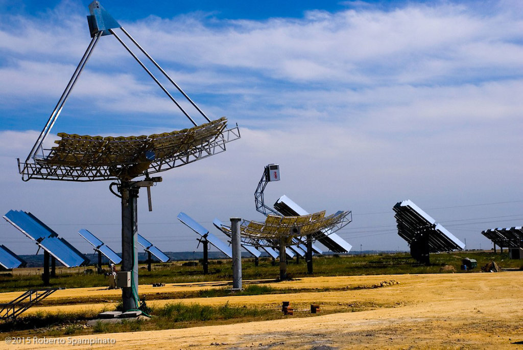 PS10 is the world's first commercial solar tower power plant.