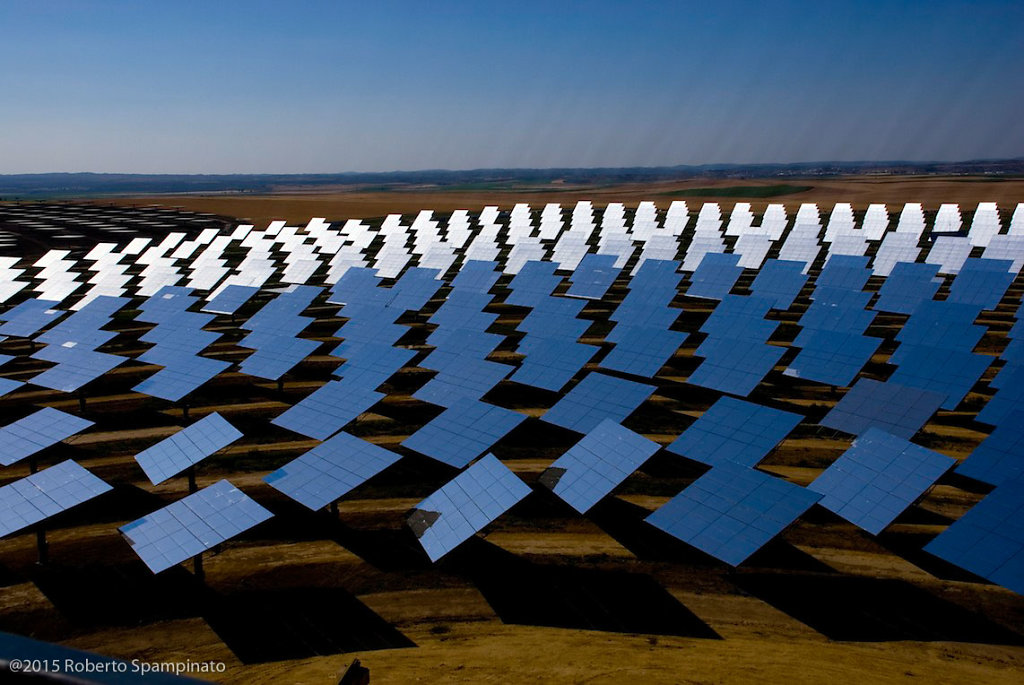 PS10 is the world's first commercial solar tower power plant.