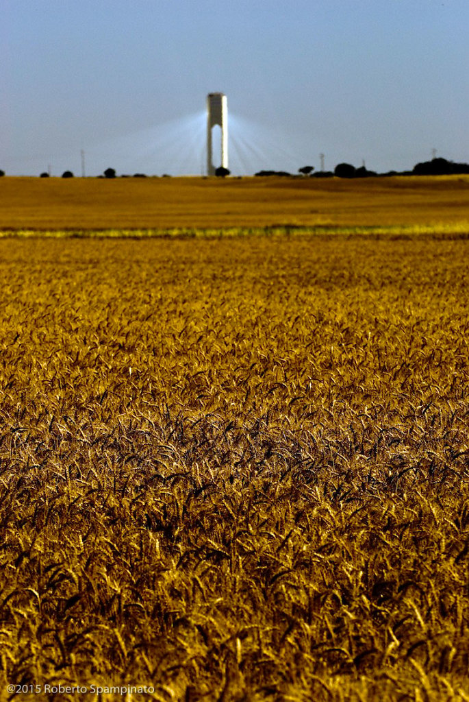 PS10 is the world's first commercial solar tower power plant.