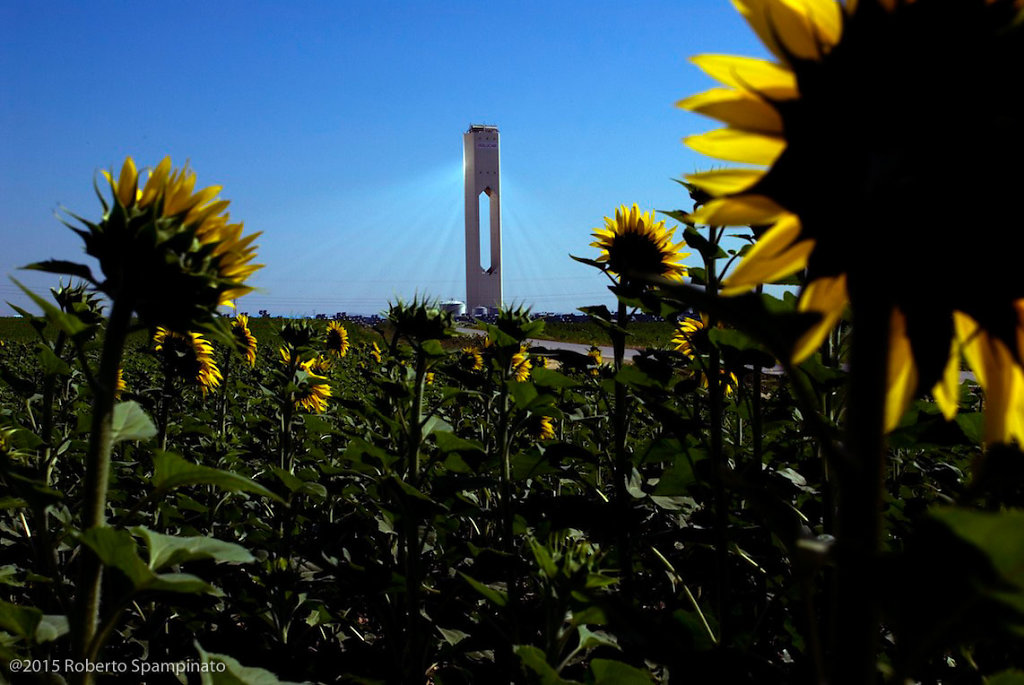 PS10 is the world's first commercial solar tower power plant.